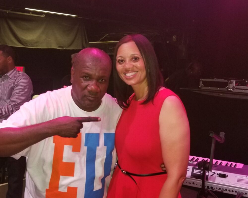 Sugar Bear and Angie Gates (DC Office of Cable Television)